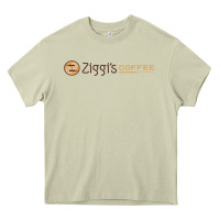 Mossy ziggi's coffee Heavy Core Tee - DesignPulse