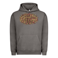 Pigment Tornado Leopard Pattern Urban Hoodie - RanaPortraitStore