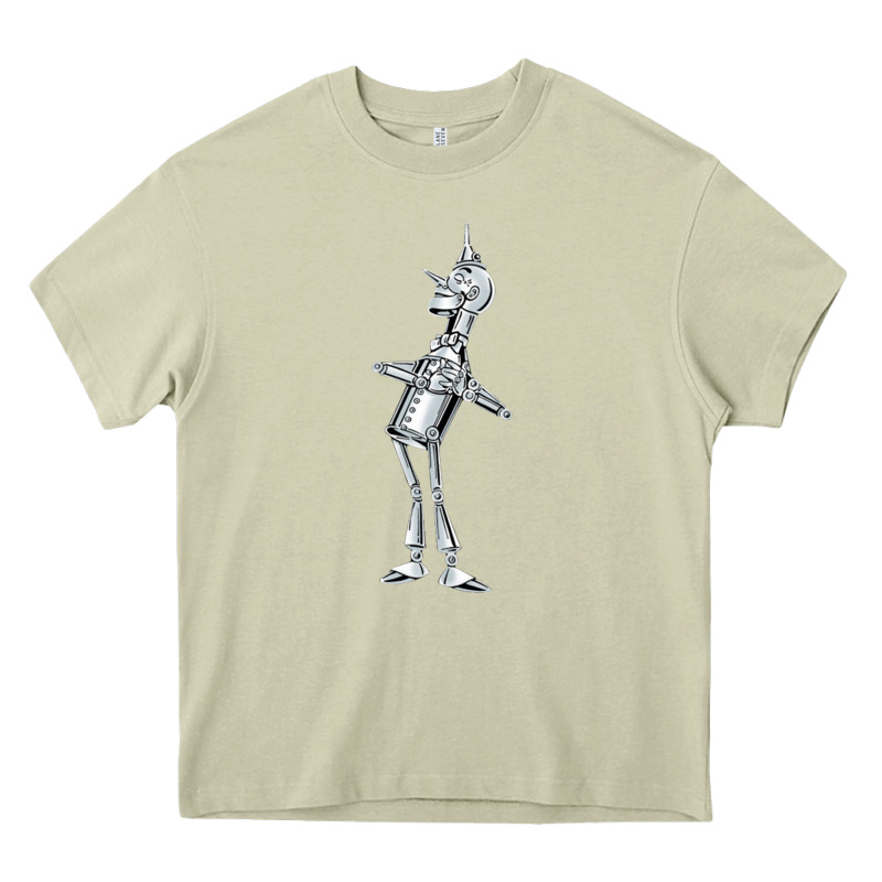 Vintage Wizard Of Oz Tinman Heavy Core Tee by DesignPulse | Teevron