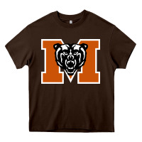 Chocolate Brown mercer bears Heavy Core Tee - DesignPulse