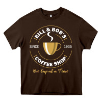 Bill And Bob Coffee Shop Aa Recovery Gift T Shirt Heavy Core Tee | Teevron
