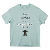 Arona the rapture is my retirement plan bible heaven jesus Heavy Core Tee - PixelWave