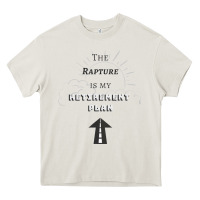 Cream the rapture is my retirement plan bible heaven jesus Heavy Core Tee - PixelWave