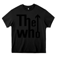 Black the,who,the,who,collection Heavy Core Tee - PixelWave