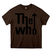 Chocolate Brown the,who,the,who,collection Heavy Core Tee - PixelWave