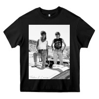 Black Thelma And Louise Heavy Core Tee - PixelWave