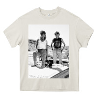 Cream Thelma And Louise Heavy Core Tee - PixelWave