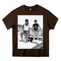 Chocolate Brown Thelma And Louise Heavy Core Tee - PixelWave