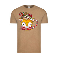 Vintage Coffee coffee cups animal Vintage Tee - CowhideDigitalArt