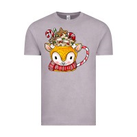 Vintage Zinc coffee cups animal Vintage Tee - CowhideDigitalArt