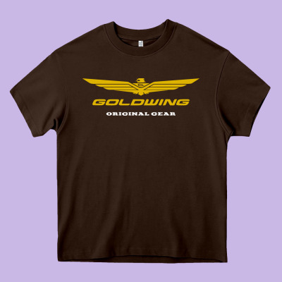 Goldwing Heavy Core Tee Designed By Pixelwave