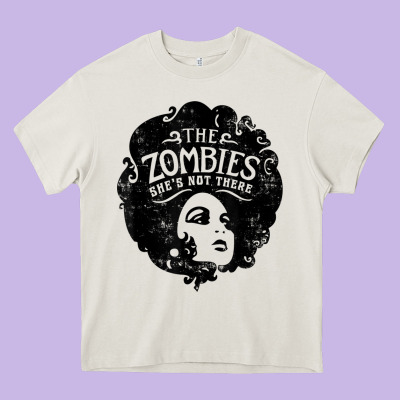 The Zombies   She's Not There T Shirt Heavy Core Tee Designed By Pixelwave