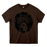 Chocolate Brown the zombies   she's not there t shirt Heavy Core Tee - PixelWave