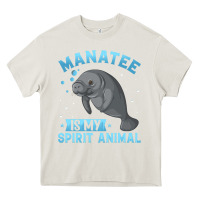 Cream manatee gifts Heavy Core Tee - PixelWave