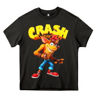 Asphalt crash bandicoot Heavy Core Tee - PixelWave