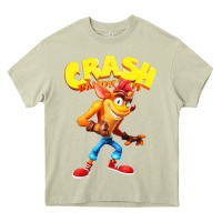 Mossy crash bandicoot Heavy Core Tee - PixelWave