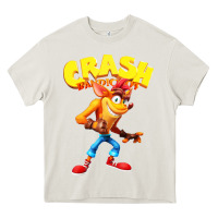 Cream crash bandicoot Heavy Core Tee - PixelWave