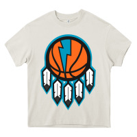 Cream OKC Thunder Dreamcatcher 1 Heavy Core Tee - PixelWave