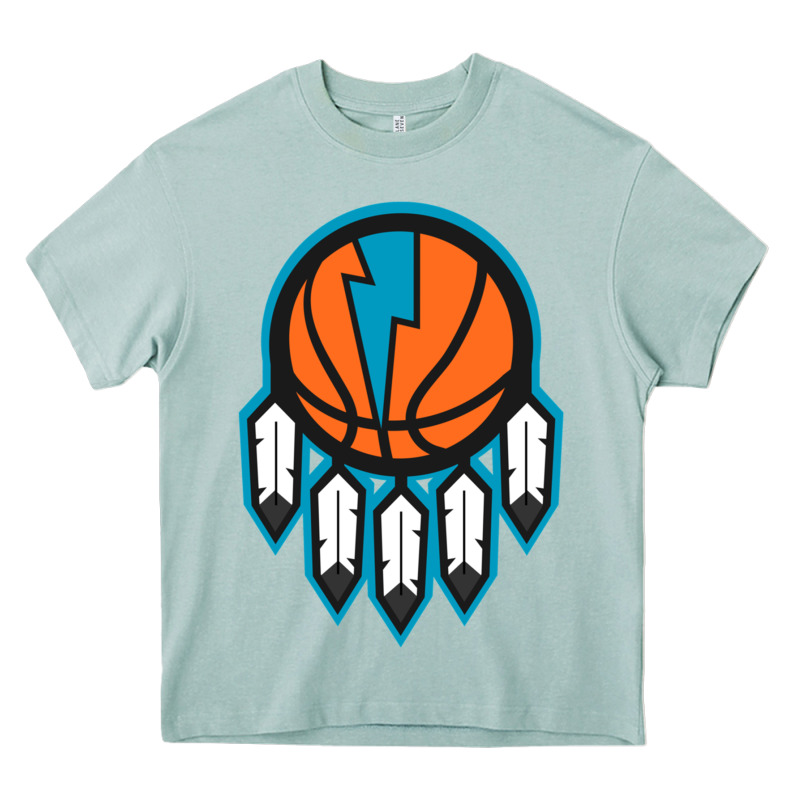 Okc Thunder Dreamcatcher 1 Heavy Core Tee by PixelWave | Teevron
