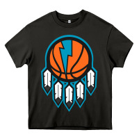 Asphalt OKC Thunder Dreamcatcher 1 Heavy Core Tee - PixelWave