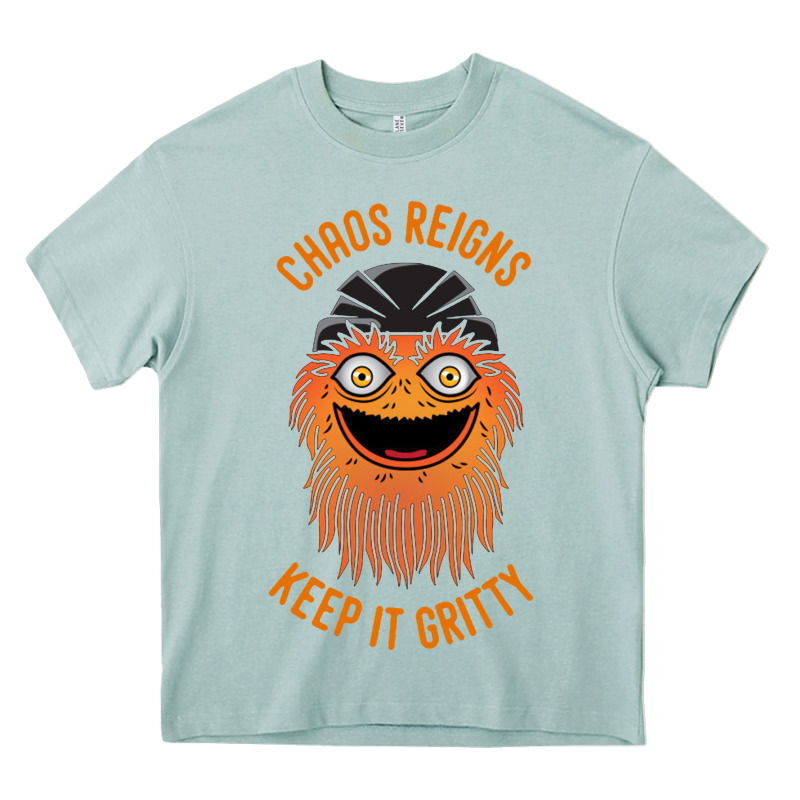 Chaos Reigns Keep It Gritty Heavy Core Tee by PixelWave | Teevron