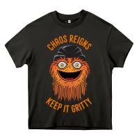 Asphalt chaos reigns keep it gritty Heavy Core Tee - PixelWave