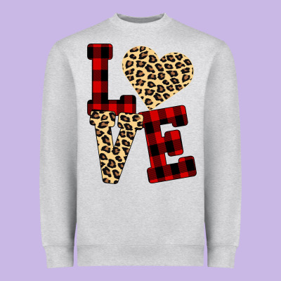 Love Heavyweight Sweatshirt Designed By Bettercallsaul