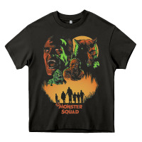 Asphalt The Monster Squad Heavy Core Tee - PixelWave
