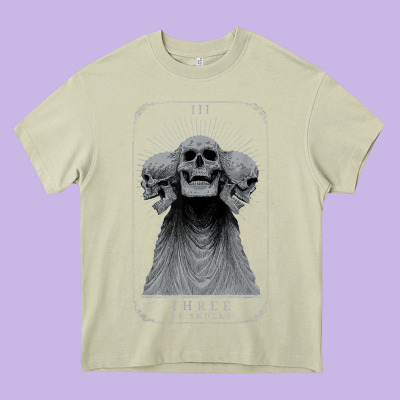 Hunt Showdown Anniversary Three Of Skulls Black T Shirt Heavy Core Tee Designed By Pixelwave