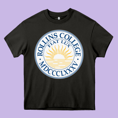 Rollins College Heavy Core Tee Designed By Pixelwave