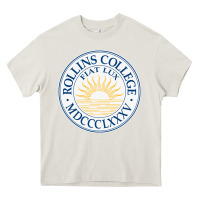 Cream rollins college Heavy Core Tee - PixelWave