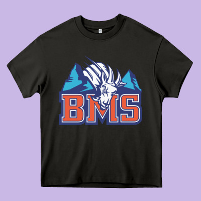 Blue Mountain State Heavy Core Tee Designed By Pixelwave