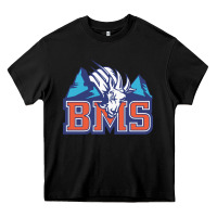Black blue mountain state Heavy Core Tee - PixelWave