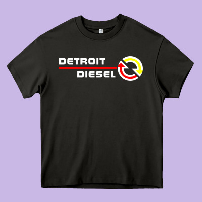 Detroit Diesel Heavy Core Tee Designed By Pixelwave