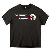 Asphalt Detroit Diesel Heavy Core Tee - PixelWave