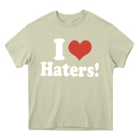 Mossy i love haters Heavy Core Tee - PixelWave