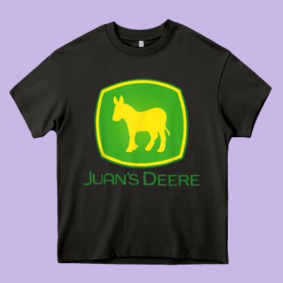Juan Deere Farmer Gardener Landscaper Funny Heavy Core Tee Designed By Pixelwave