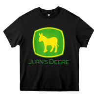 Black Juan Deere Farmer Gardener Landscaper Funny Heavy Core Tee - PixelWave