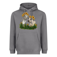 Storm baby goats Heavyweight Hoodie - RanaPortraitStore