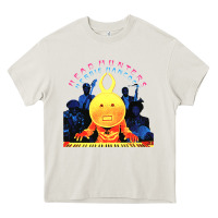 Cream Head Hunters Herbie Hancock Unisex Heavy Core Tee - PixelWave