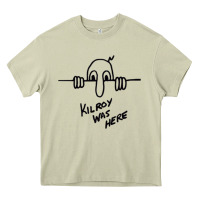 Mossy Kilroy was here (on RedBubble) gift Heavy Core Tee - PixelWave
