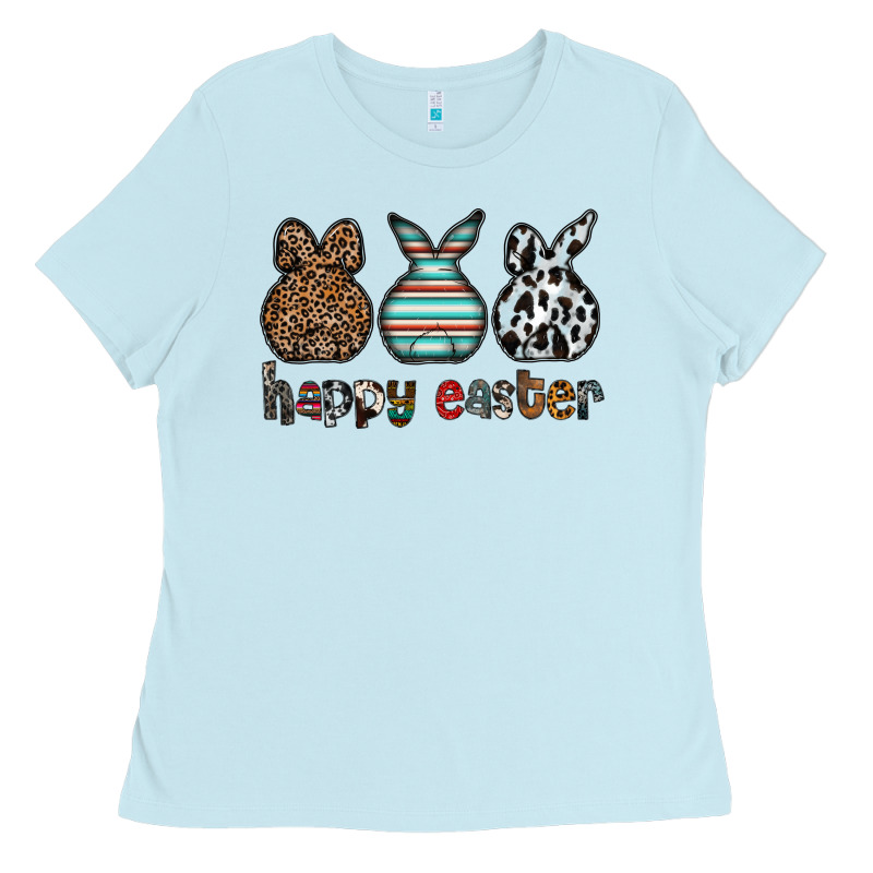 Happy Easter Ladies Tee by CowhideDigitalArt | Teevron