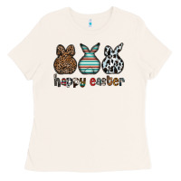 Bone Happy Easter Ladies Tee - CowhideDigitalArt