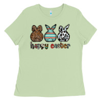 Matcha Happy Easter Ladies Tee - CowhideDigitalArt