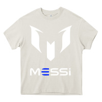 Cream messi Heavy Core Tee - PixelWave
