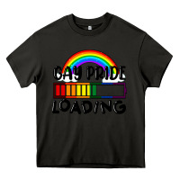 Asphalt Gay pride loading Heavy Core Tee - FaDigitalArtStudio