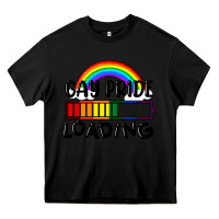 Black Gay pride loading Heavy Core Tee - FaDigitalArtStudio