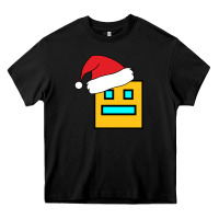 Black Geometry Dash Heavy Core Tee - PixelWave