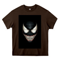 Chocolate Brown The venom Heavy Core Tee - PixelWave