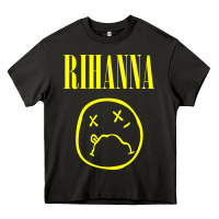 Asphalt Grunge Rihanna Heavy Core Tee - PixelWave